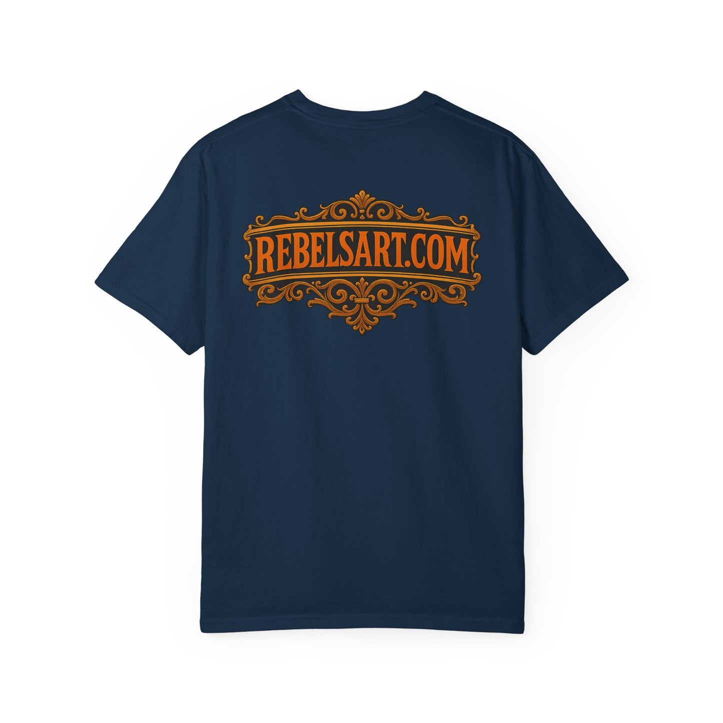 RebelsArt Unisex Garment-Dyed T-Shirt, Trendy Graphic Tee, Art Lover's Apparel, Creative Gift, Casual Wear