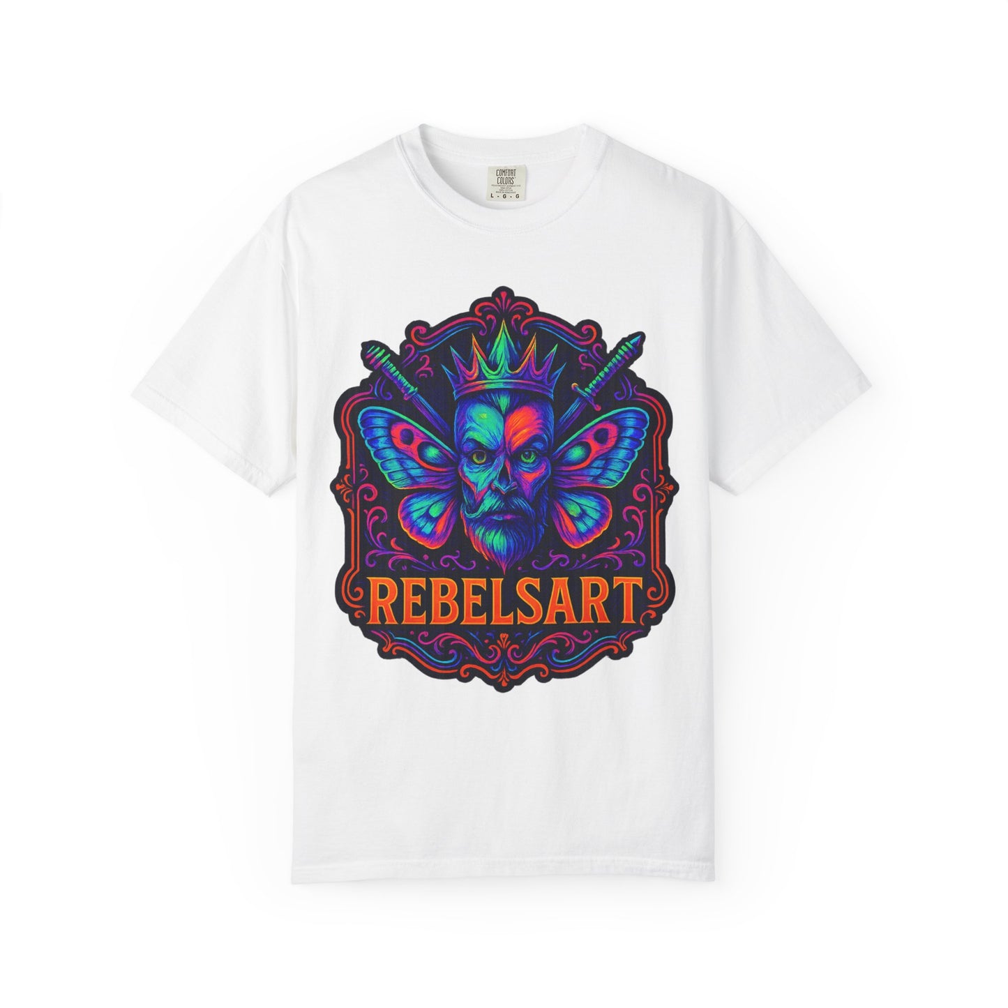 RebelsArt Butterfly T-Shirt - Vibrant Rebel Wings Design | Unisex Artistic Tee