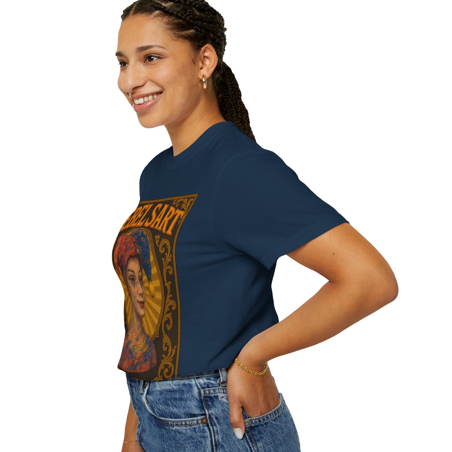 Rebel Art T-Shirt, Unisex Graphic Tee, Artistic Apparel, Gift for Creatives, Casual Wear, Unique Statement Shirt