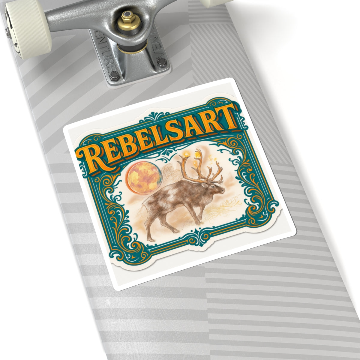 RebelsArt Nature Spirit Stickers - Eco-Mystical Kiss-Cut Decals