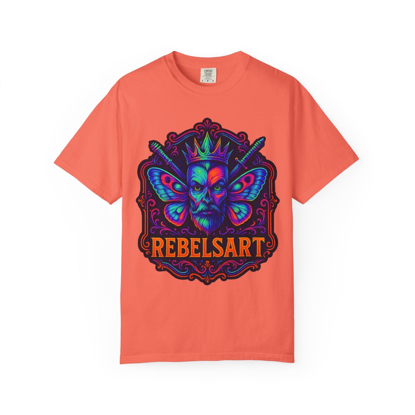 RebelsArt Butterfly T-Shirt - Vibrant Rebel Wings Design | Unisex Artistic Tee