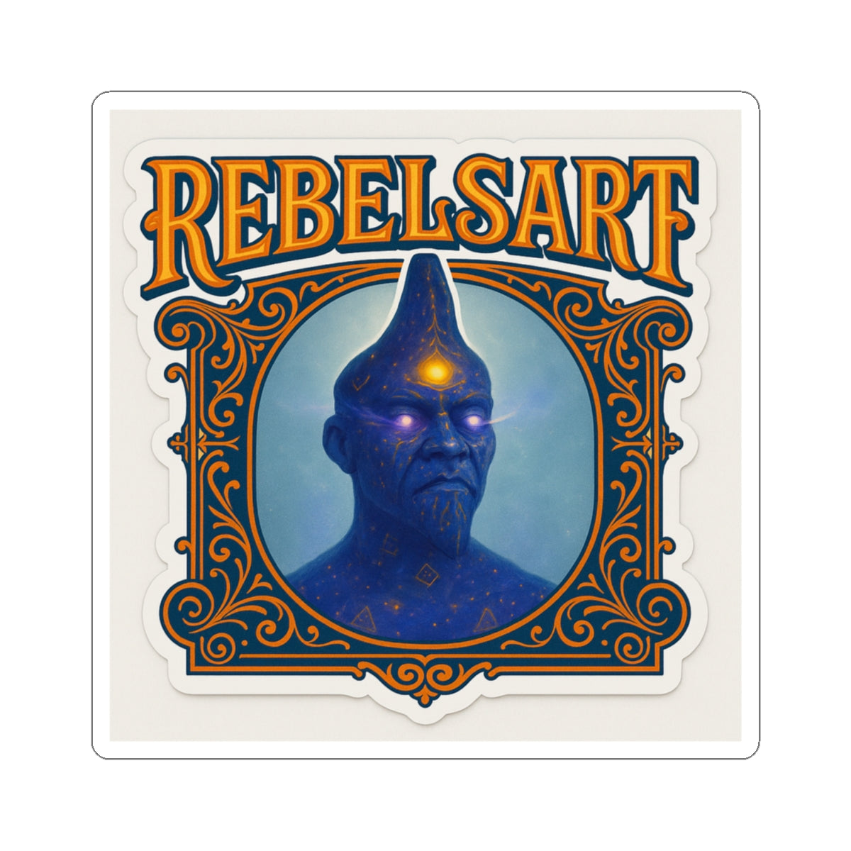 Rebel Art Kiss-Cut Stickers | Unique Laptop Decor, Creative Gifts, Artistic Home Decor, Custom Sticker Collection, Cool Wall Art