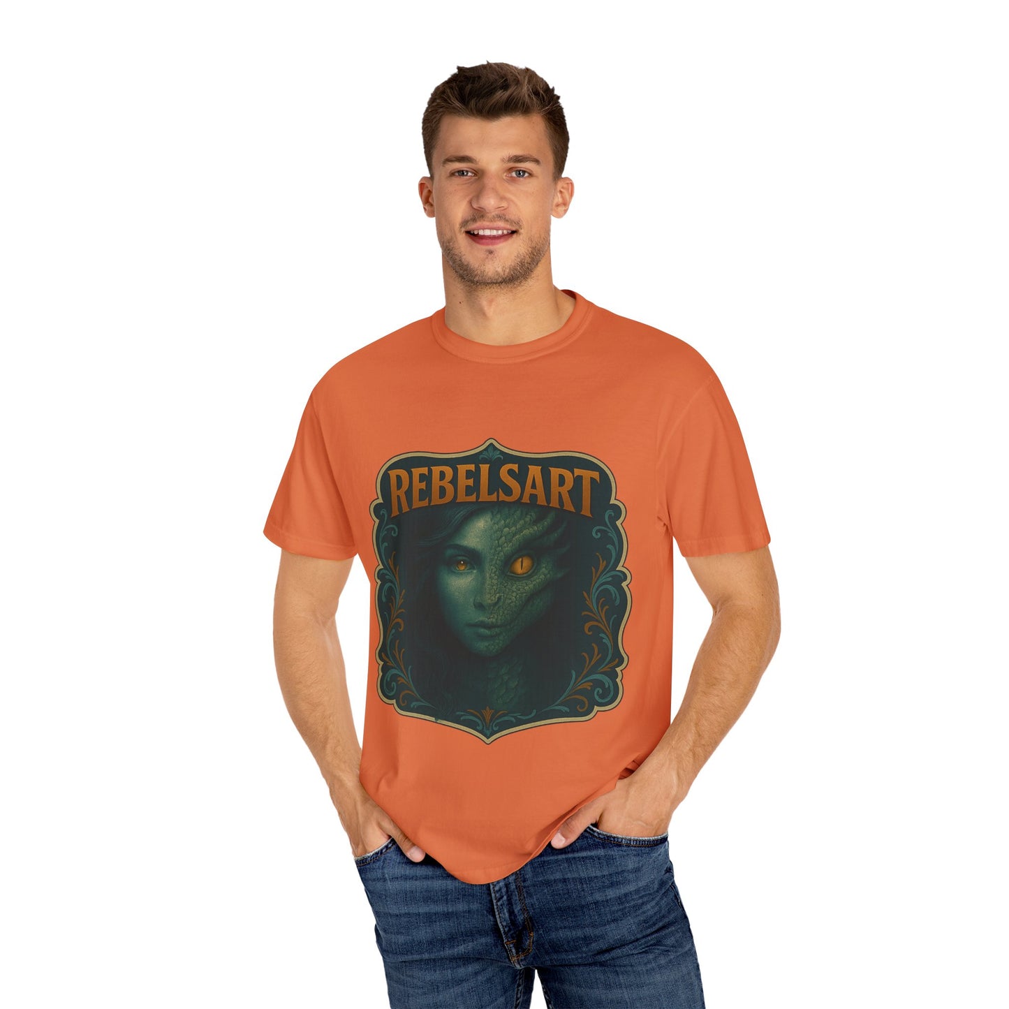 Unisex Graphic T-Shirt, Edgy Art Tee, Rebel Style Shirt, Festival Wear, Unique Gift for Creatives