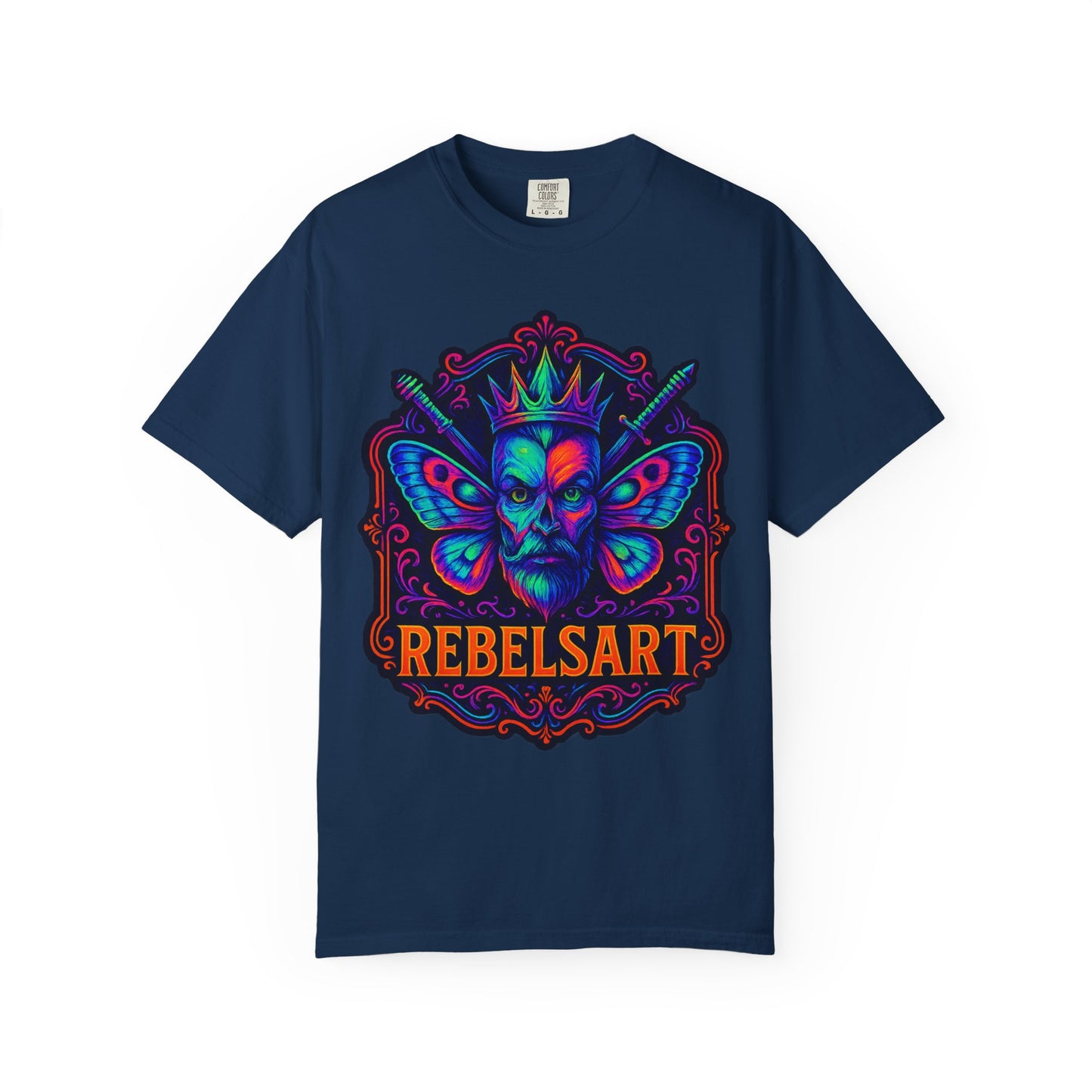 RebelsArt Butterfly T-Shirt - Vibrant Rebel Wings Design | Unisex Artistic Tee