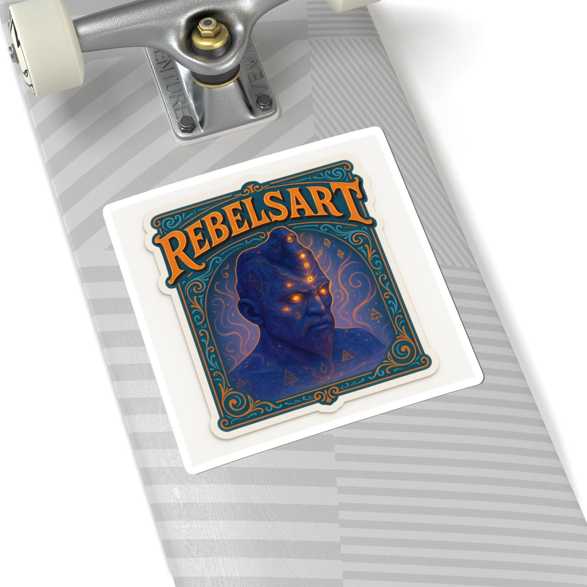 Rebelsart Kiss-Cut Stickers, Artistic Vinyl Decals, Unique Laptop Stickers, Creative Gift Ideas, Festival Favors
