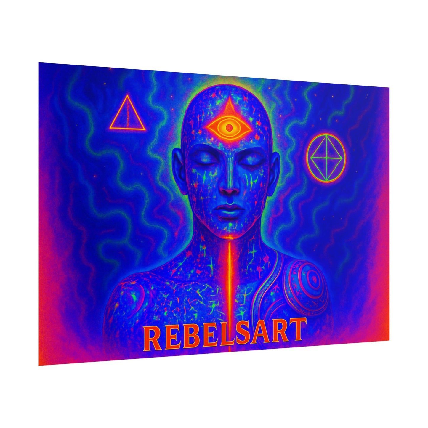Mystical Rebellion Poster - Spiritual Awakening Collection