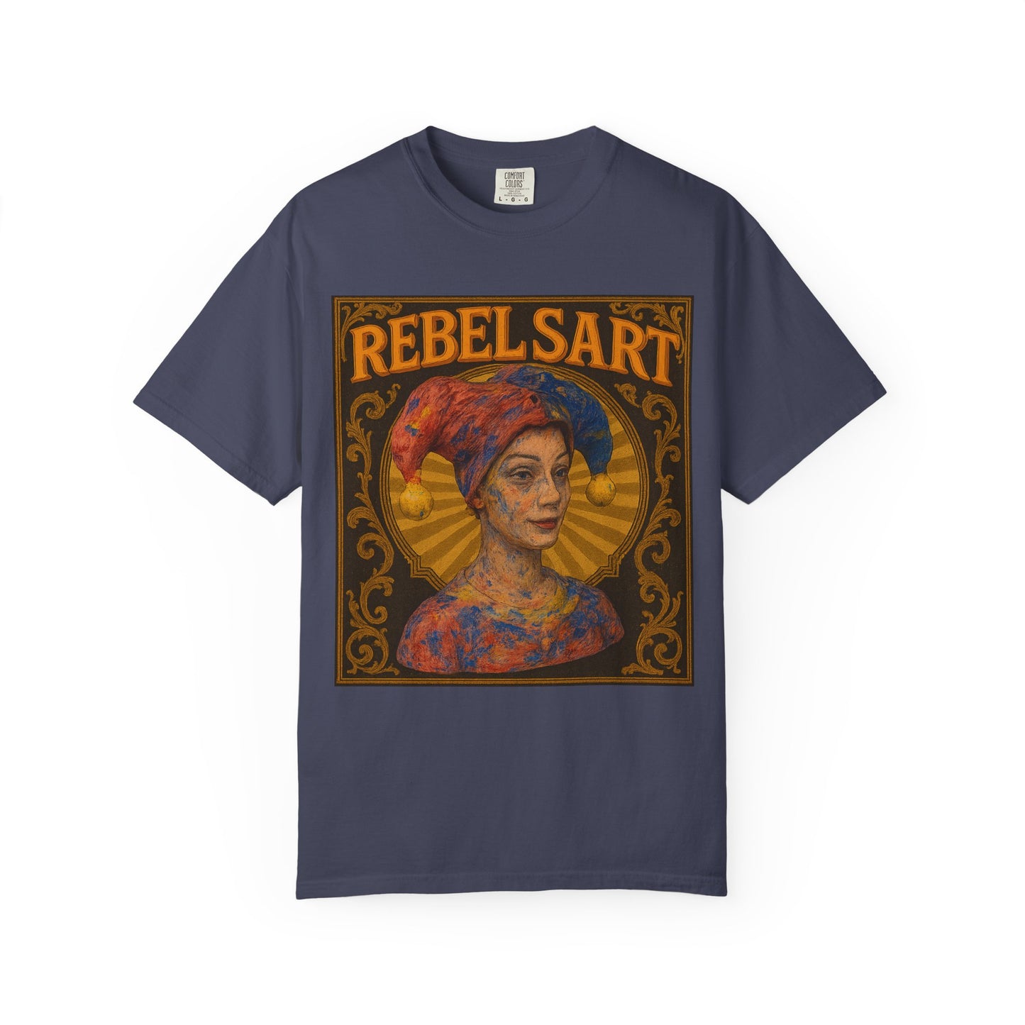 Rebel Art T-Shirt, Unisex Graphic Tee, Artistic Apparel, Gift for Creatives, Casual Wear, Unique Statement Shirt