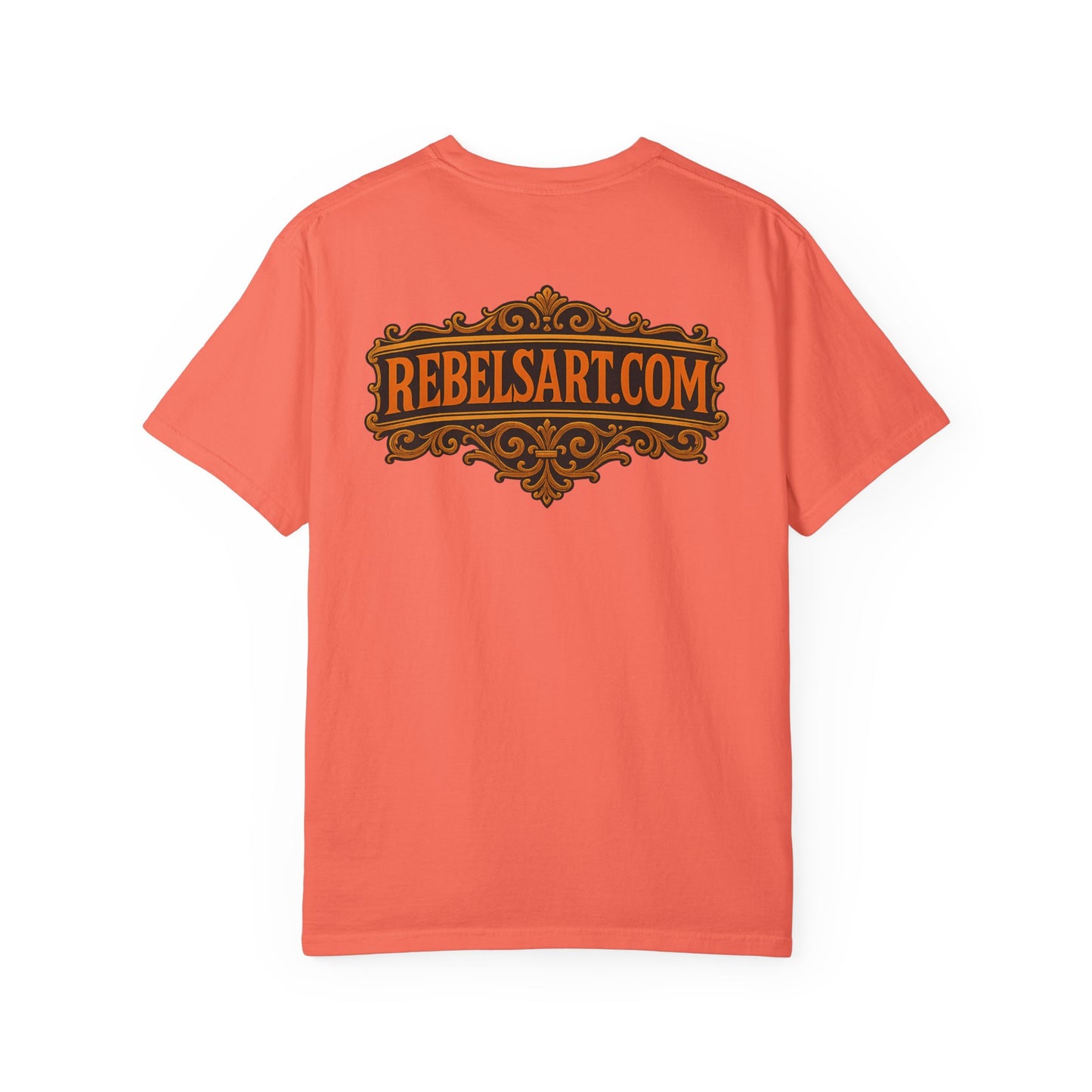RebelsArt Unisex Garment-Dyed T-Shirt, Trendy Graphic Tee, Art Lover's Apparel, Creative Gift, Casual Wear