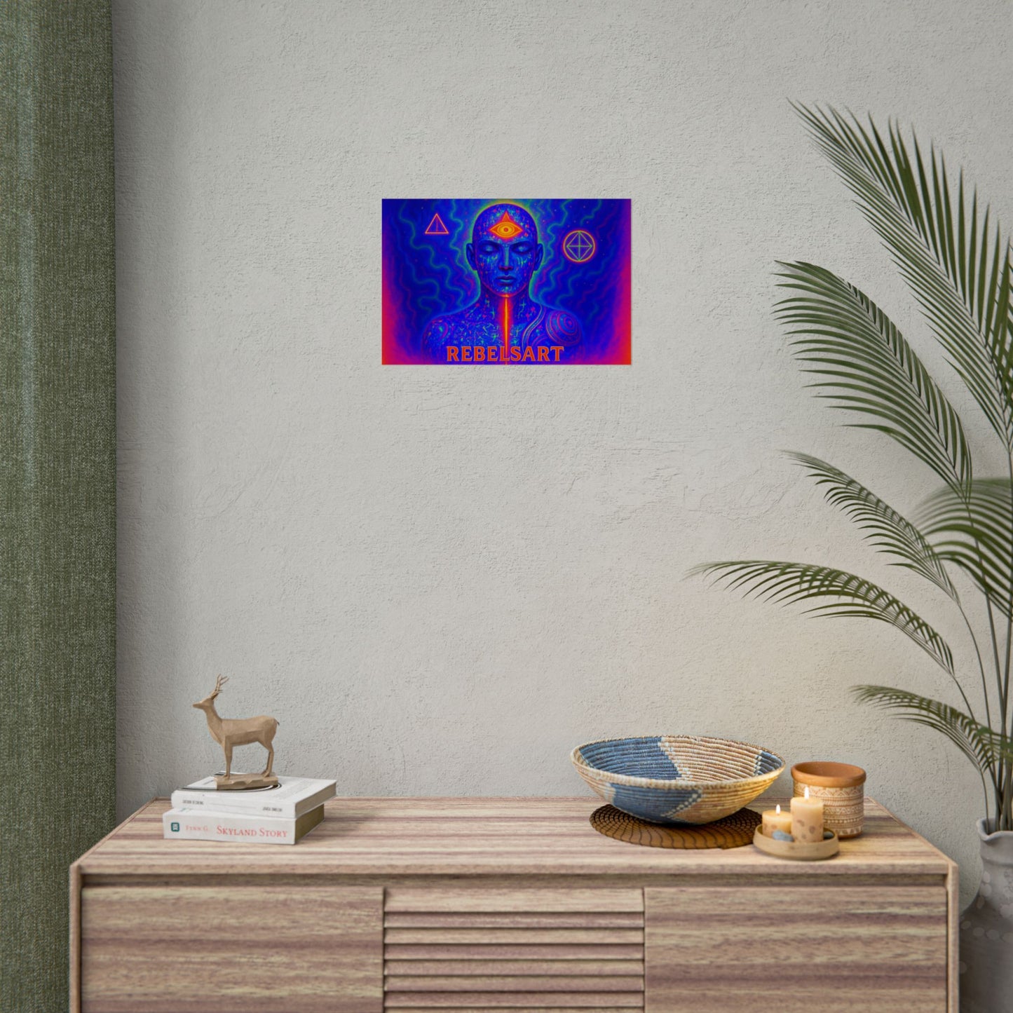 Mystical Rebellion Poster - Spiritual Awakening Collection