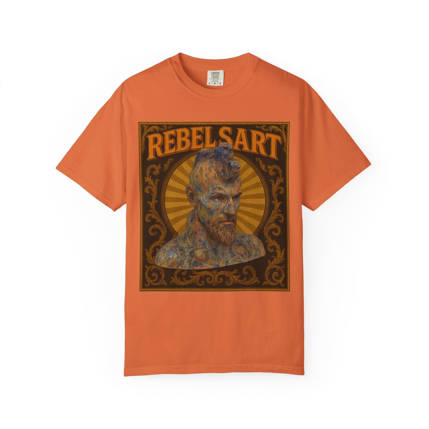 Artistic Graphic T-shirt for Creatives, Rebel Vibe Tee, Unique Art Wear, Gift for Artists, Stylish Casual Wear, RebelSart Collection