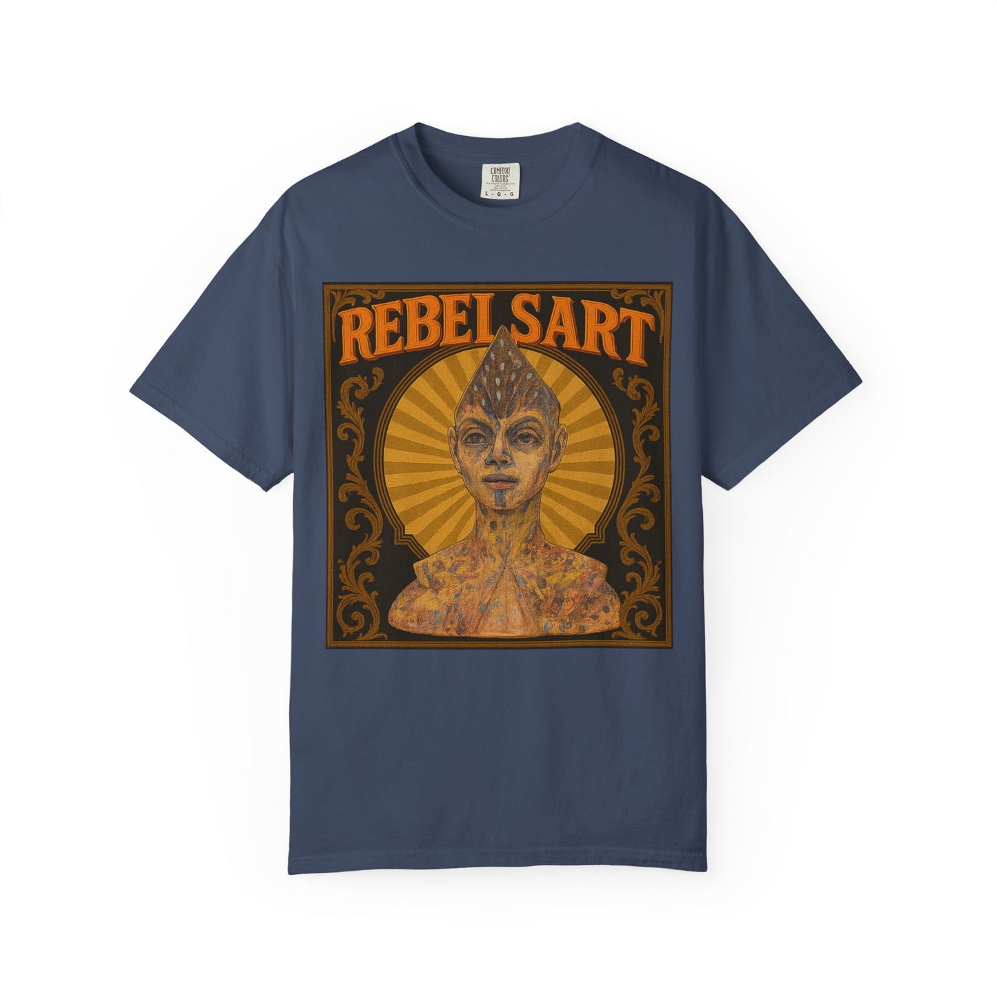 Rebel Art Unisex T-Shirt - Vintage Style Tee for Art Lovers, Festival Wear, Gift for Creatives, Graphic Shirt, Casual Wear
