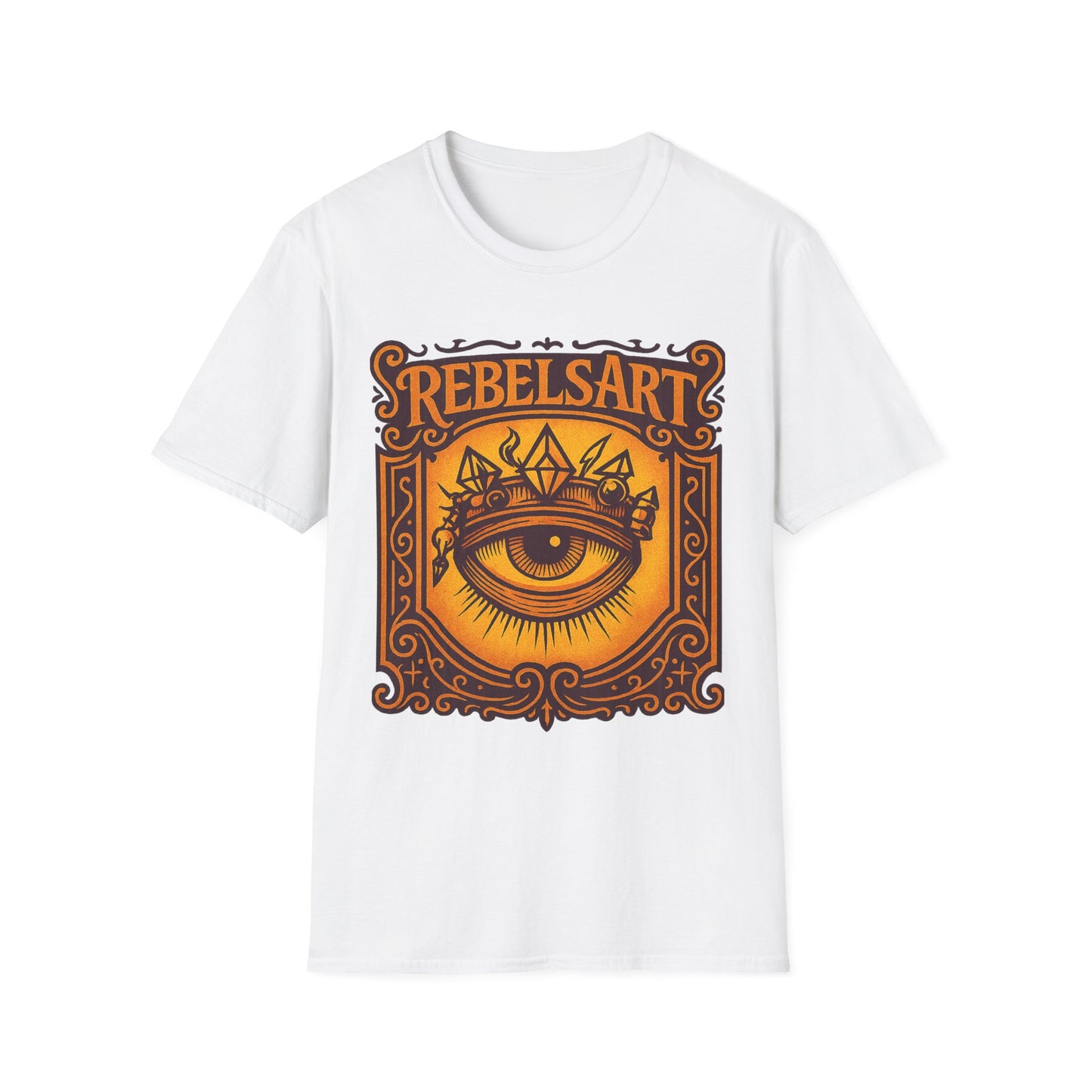 Rebels Art Unisex Softstyle T-Shirt, Boho Eye Design Tee, Unique Gift for Art Lovers, Casual Wear, Music Festival Shirt, Vintage Style [...]