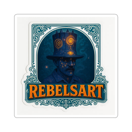Unique Kiss-Cut Stickers, Creative Decor, Laptop Stickers, Artsy Gifts, Rebel Art Design