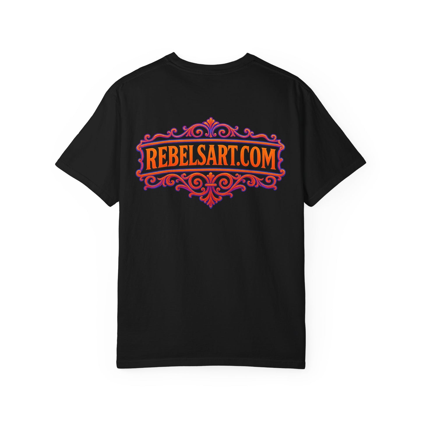 Colorful Graphic T-Shirt with Rebel Art Design, Unique Fashion Tee, Trendy Gift for Her, Casual Wear for Festivals, Online Merchandise
