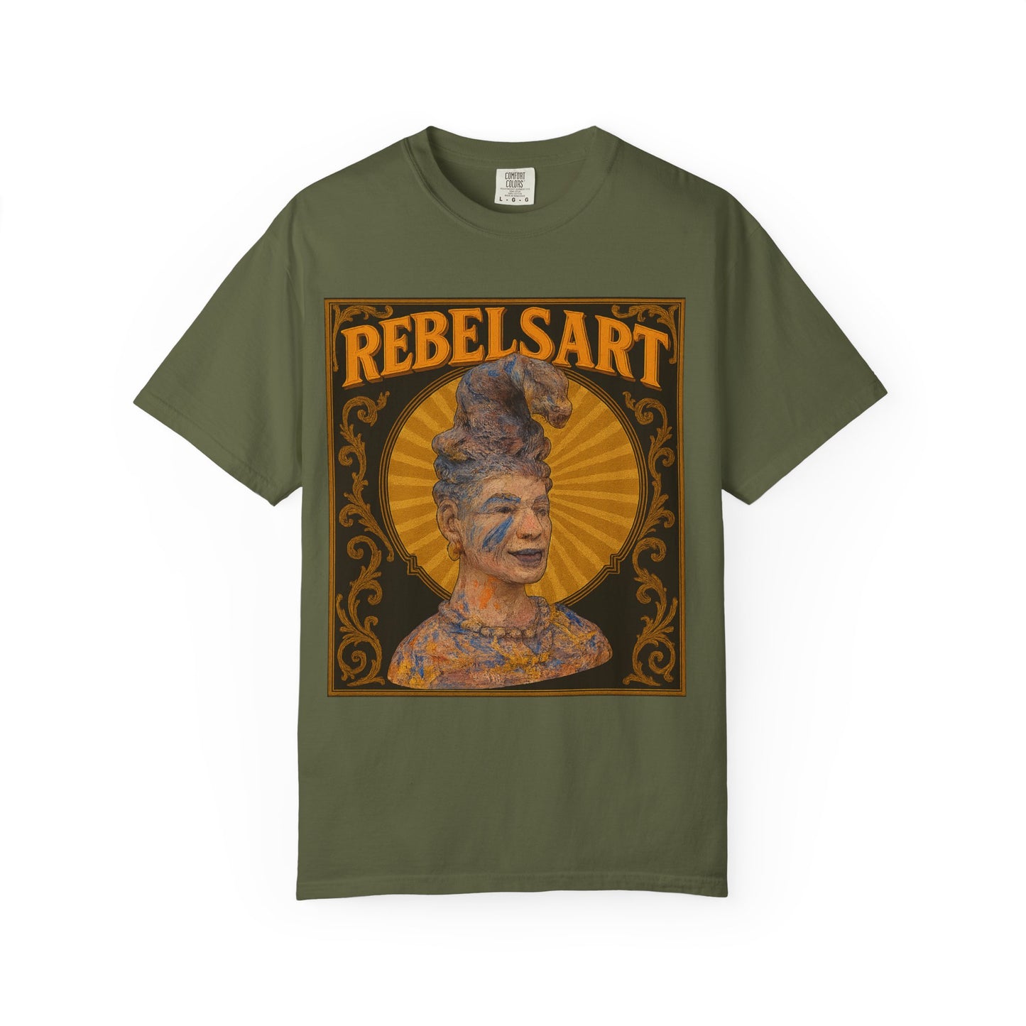 Rebel Art Unisex T-Shirt | Unique Graphic Tee for Creatives | Stylish Streetwear | Great for Gifts, Events, Festivals, and Everyday Wear