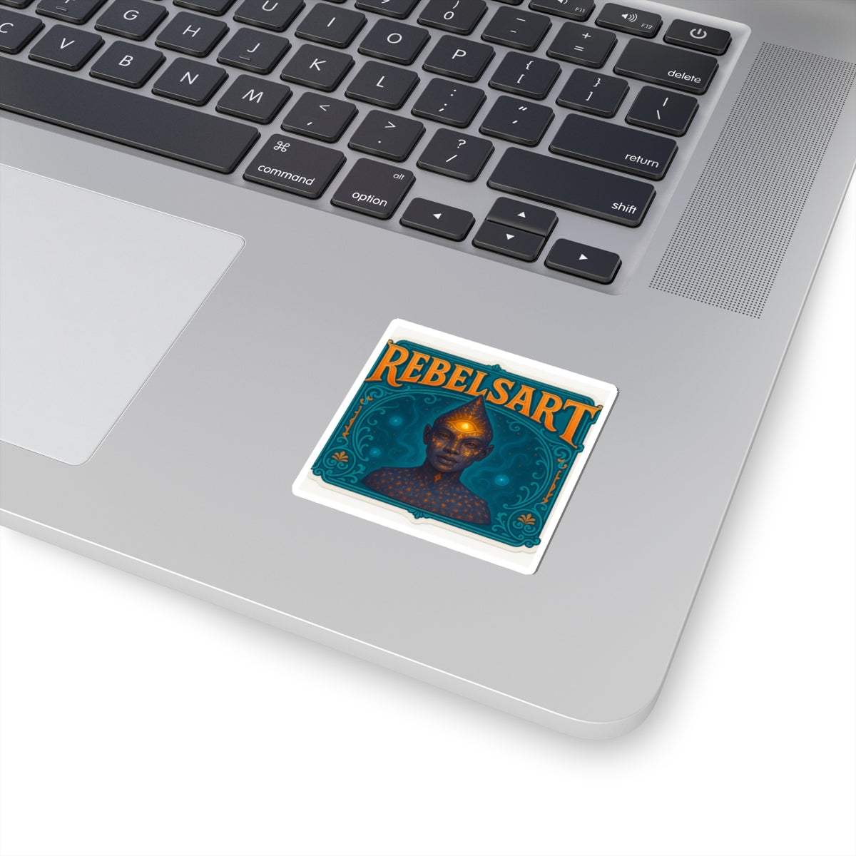 Artistic Kiss-Cut Stickers for Creative Souls, Vinyl Decals for Laptops, Journals, and Gifts, Unique Decor, Rebelsart Collection