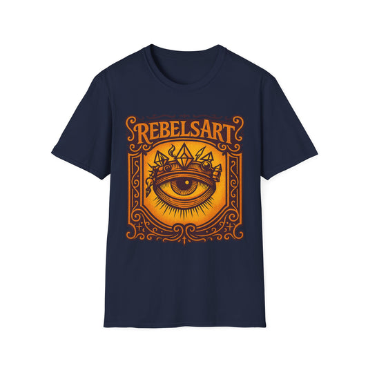 Rebels Art Unisex Softstyle T-Shirt, Boho Eye Design Tee, Unique Gift for Art Lovers, Casual Wear, Music Festival Shirt, Vintage Style [...]