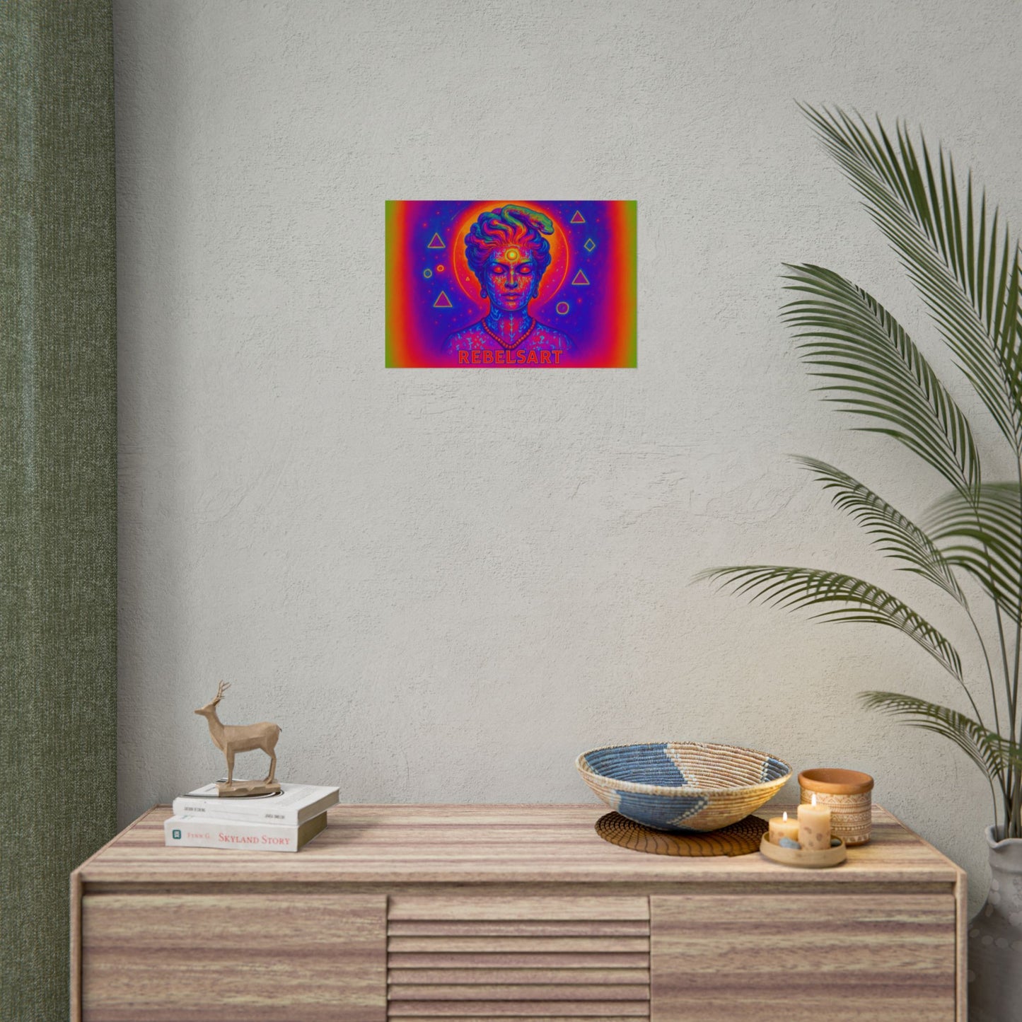 Psychedelic Rebellion - Colorful Art Print
