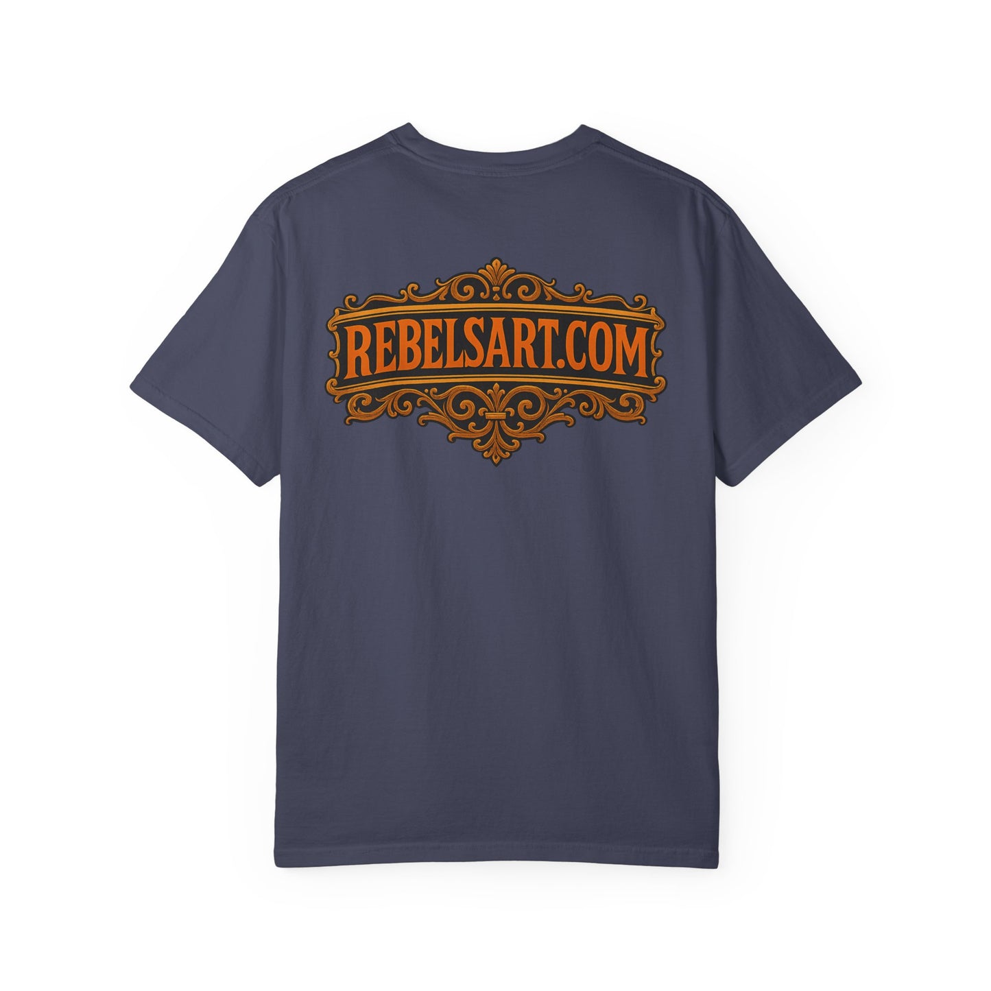 RebelsArt Unisex Garment-Dyed T-shirt | Trendy Graphic Tee | Boho Vintage Style | Perfect for Art Lovers | Festival & Casual Wear