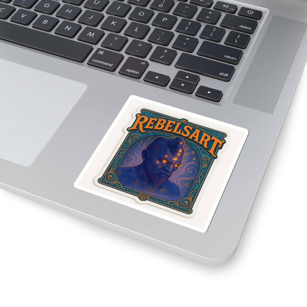Rebelsart Kiss-Cut Stickers, Artistic Vinyl Decals, Unique Laptop Stickers, Creative Gift Ideas, Festival Favors