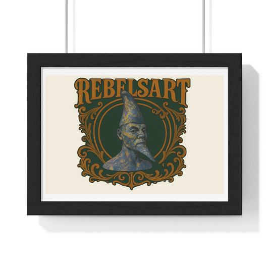 RebelsArt Bohemian Framed Poster | Modern Home Decor | 19 x 24 inches