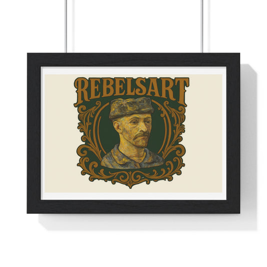 RebelsArt Horizontal Vintage Art Print | Gallery Wall Centerpiece | 19 x 24 inches