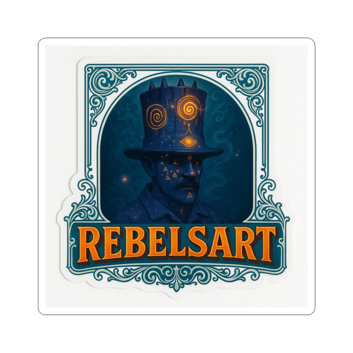 Unique Kiss-Cut Stickers, Creative Decor, Laptop Stickers, Artsy Gifts, Rebel Art Design