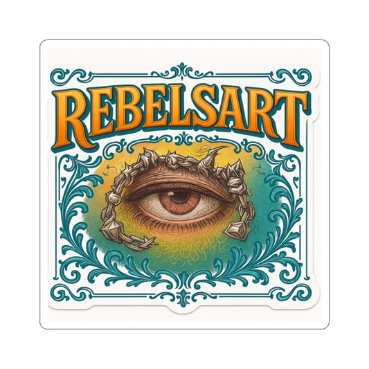 RebelsArt All-Seeing Eye Stickers - Mystical Third Eye Kiss-Cut Decals