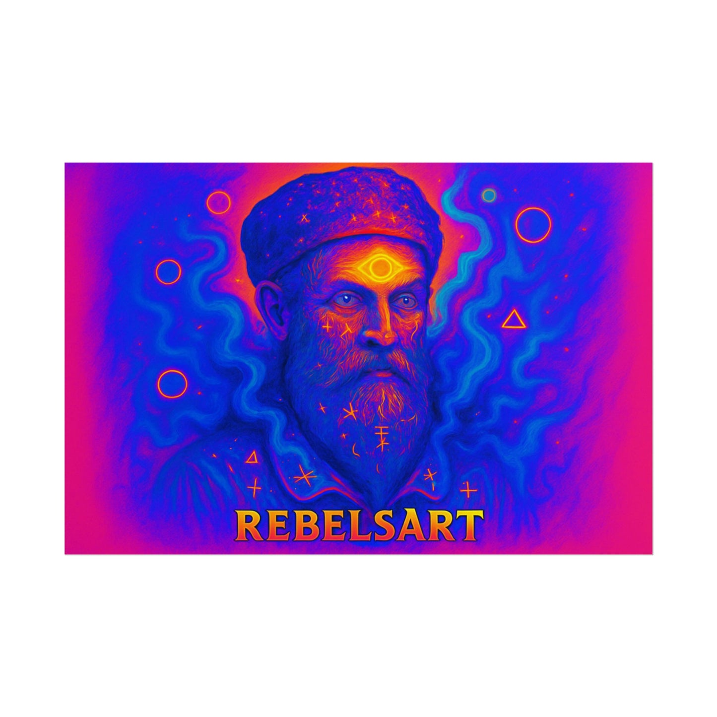 Mystical Wall Art Poster - Spiritual Rebellion Collection
