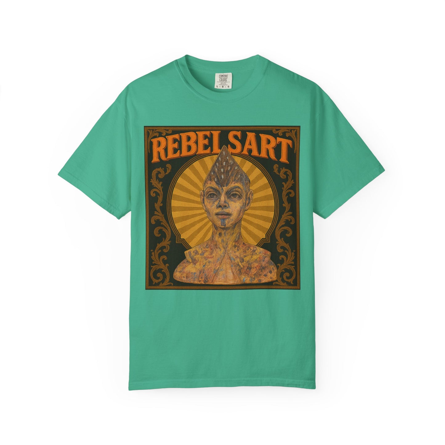 Rebel Art Unisex T-Shirt - Vintage Style Tee for Art Lovers, Festival Wear, Gift for Creatives, Graphic Shirt, Casual Wear