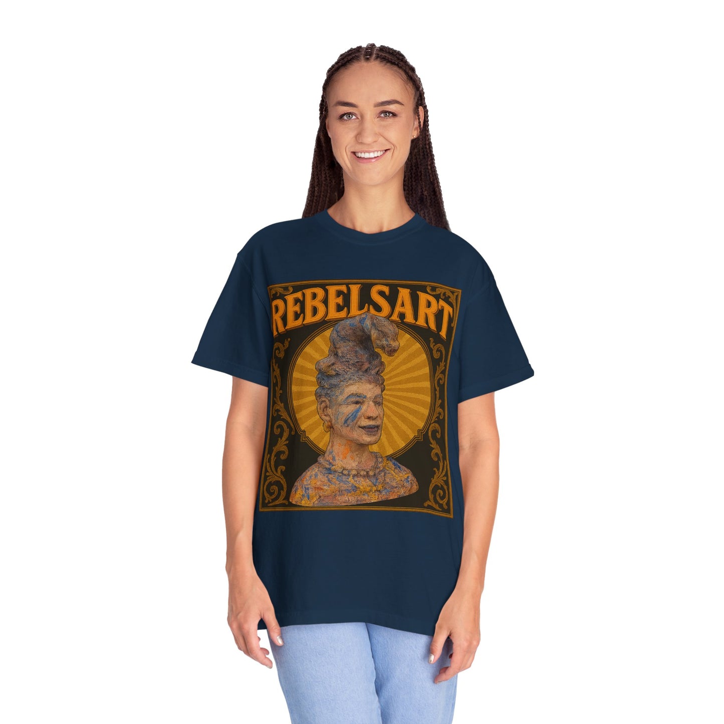 Rebel Art Unisex T-Shirt | Unique Graphic Tee for Creatives | Stylish Streetwear | Great for Gifts, Events, Festivals, and Everyday Wear