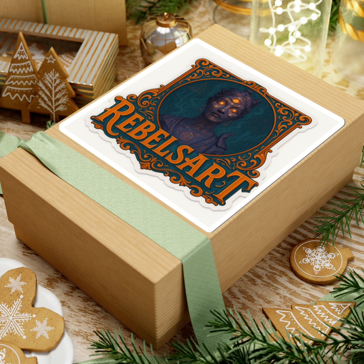 Mystical Art Kiss-Cut Stickers – Magical Decor for Tech, Journals, Gifts, Witchcraft, etc.