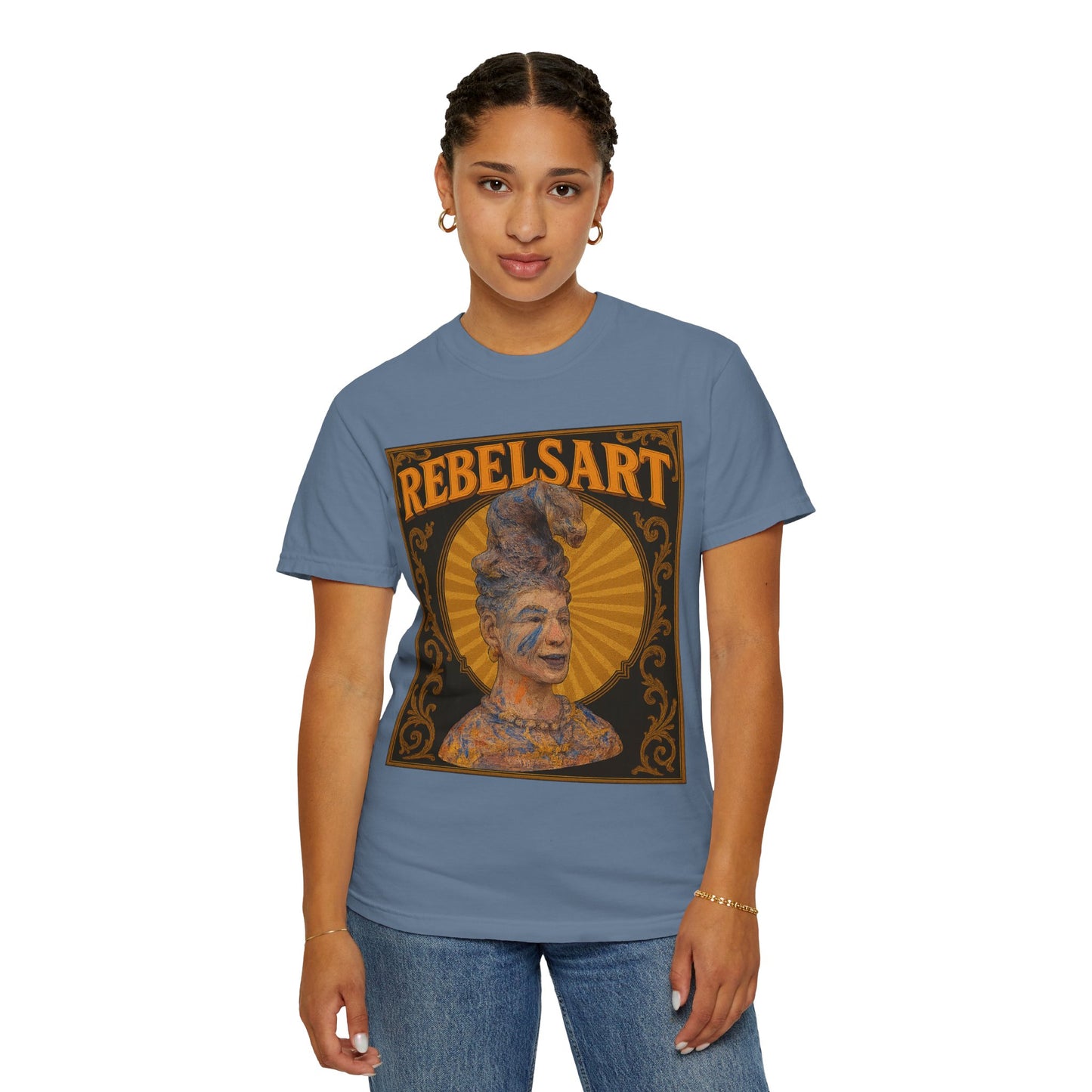 Rebel Art Unisex T-Shirt | Unique Graphic Tee for Creatives | Stylish Streetwear | Great for Gifts, Events, Festivals, and Everyday Wear