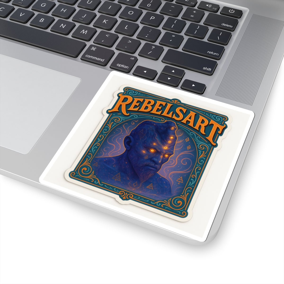 Rebelsart Kiss-Cut Stickers, Artistic Vinyl Decals, Unique Laptop Stickers, Creative Gift Ideas, Festival Favors