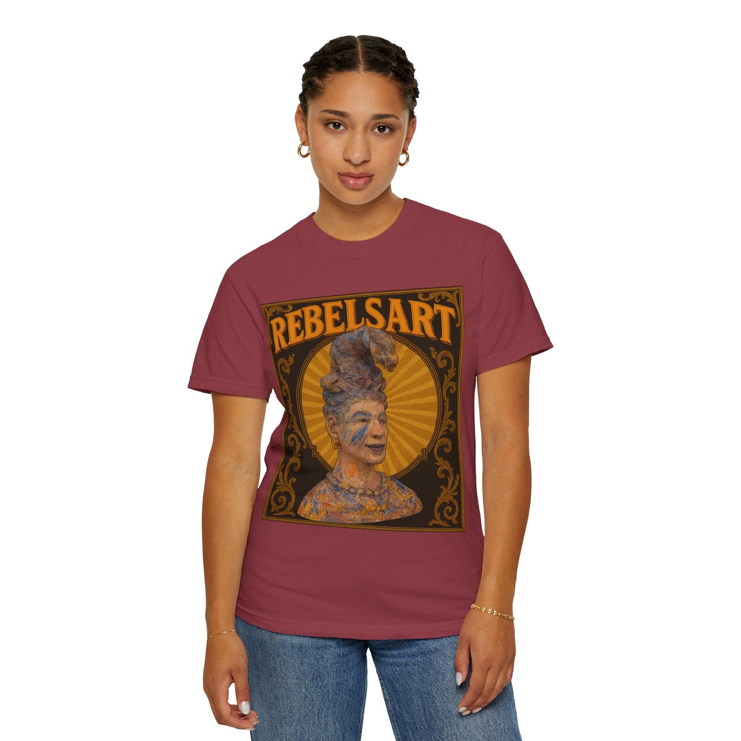 Rebel Art Unisex T-Shirt | Unique Graphic Tee for Creatives | Stylish Streetwear | Great for Gifts, Events, Festivals, and Everyday Wear