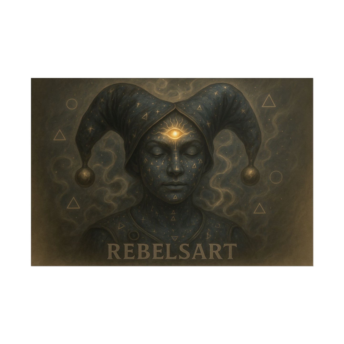Mystical Artwork Rolled Posters, Decorative Wall Art, Unique Home Decor, Bohemian Vibes, Gift for Art Lovers