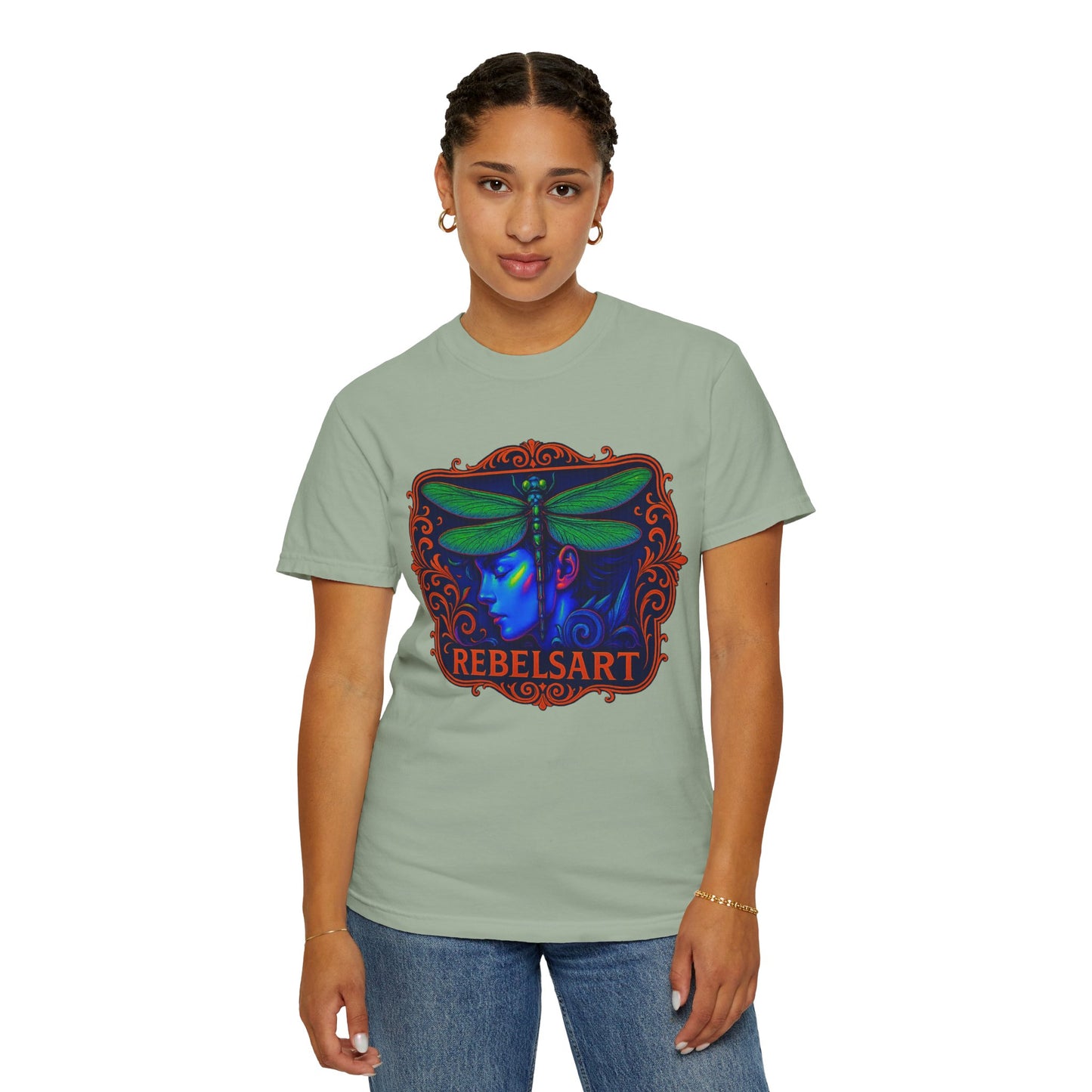 Rebel Art Unisex T-Shirt, Artistic Tee, Graphic Shirt, Unique Clothing, Gift for Art Lovers, Casual Wear