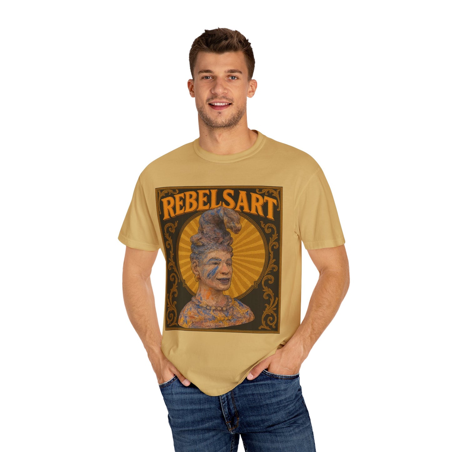 Rebel Art Unisex T-Shirt | Unique Graphic Tee for Creatives | Stylish Streetwear | Great for Gifts, Events, Festivals, and Everyday Wear
