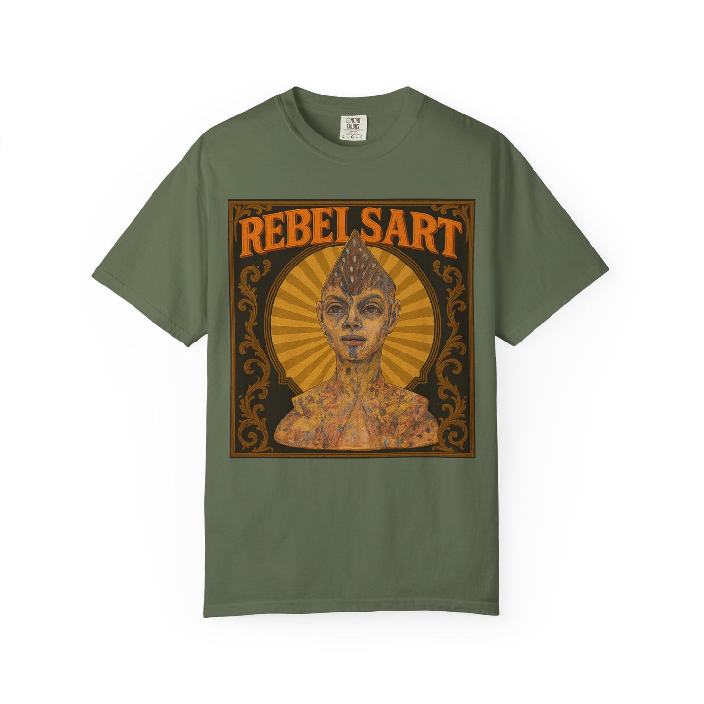 Rebel Art Unisex T-Shirt - Vintage Style Tee for Art Lovers, Festival Wear, Gift for Creatives, Graphic Shirt, Casual Wear