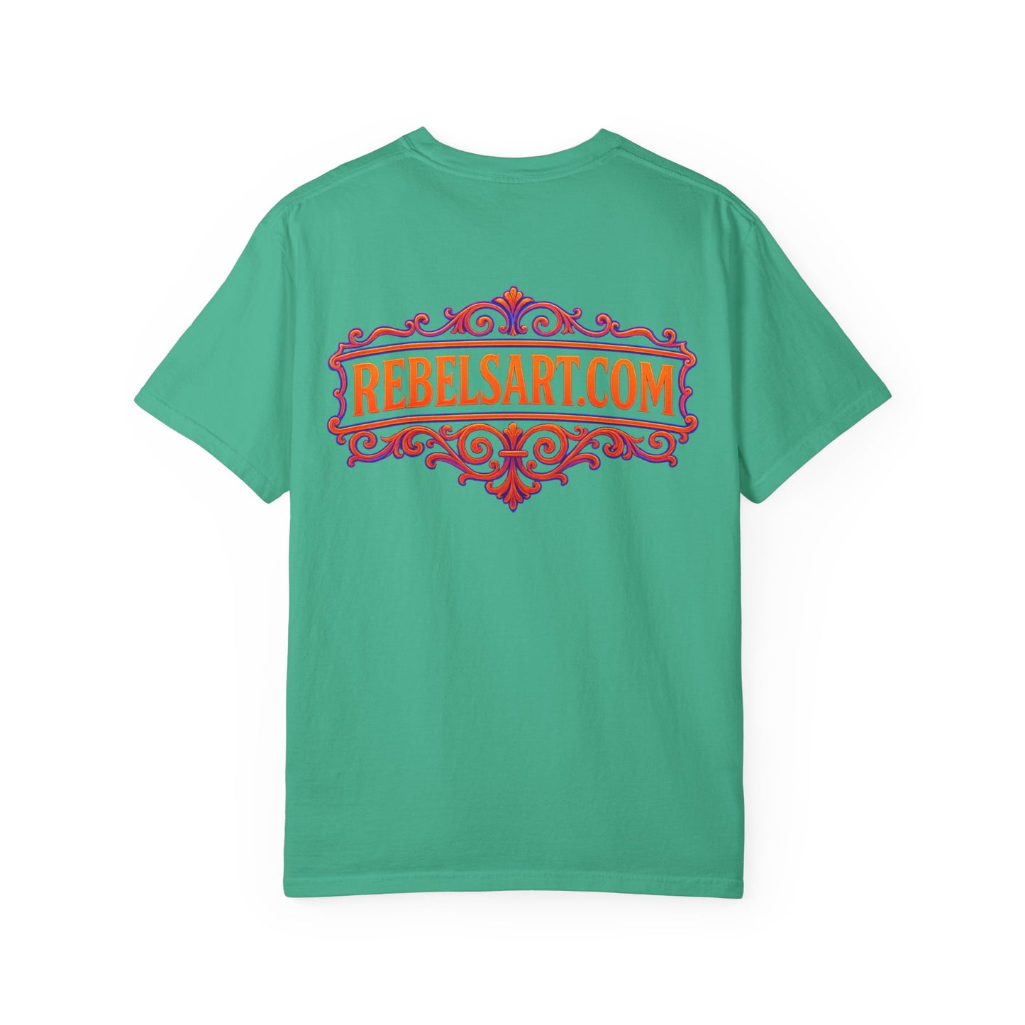 Rebelsart Colorful Graphic Tee - Unisex Garment-Dyed T-shirt
