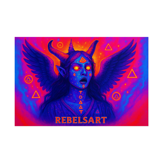 Fantasy Rebellion - Vibrant Art Print