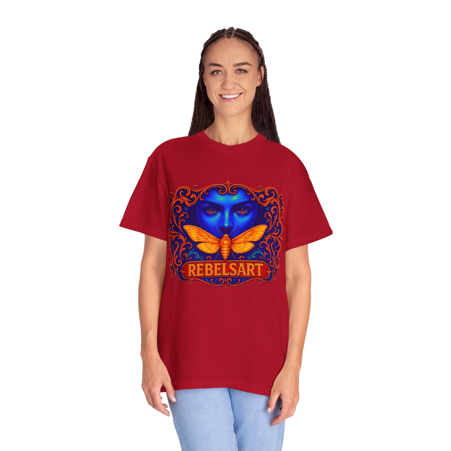 Vibrant Graphic Tee for Creative Souls, Bohemian T-Shirt, Festival Wear, Art-Inspired Clothing, Gifting for Art Lovers