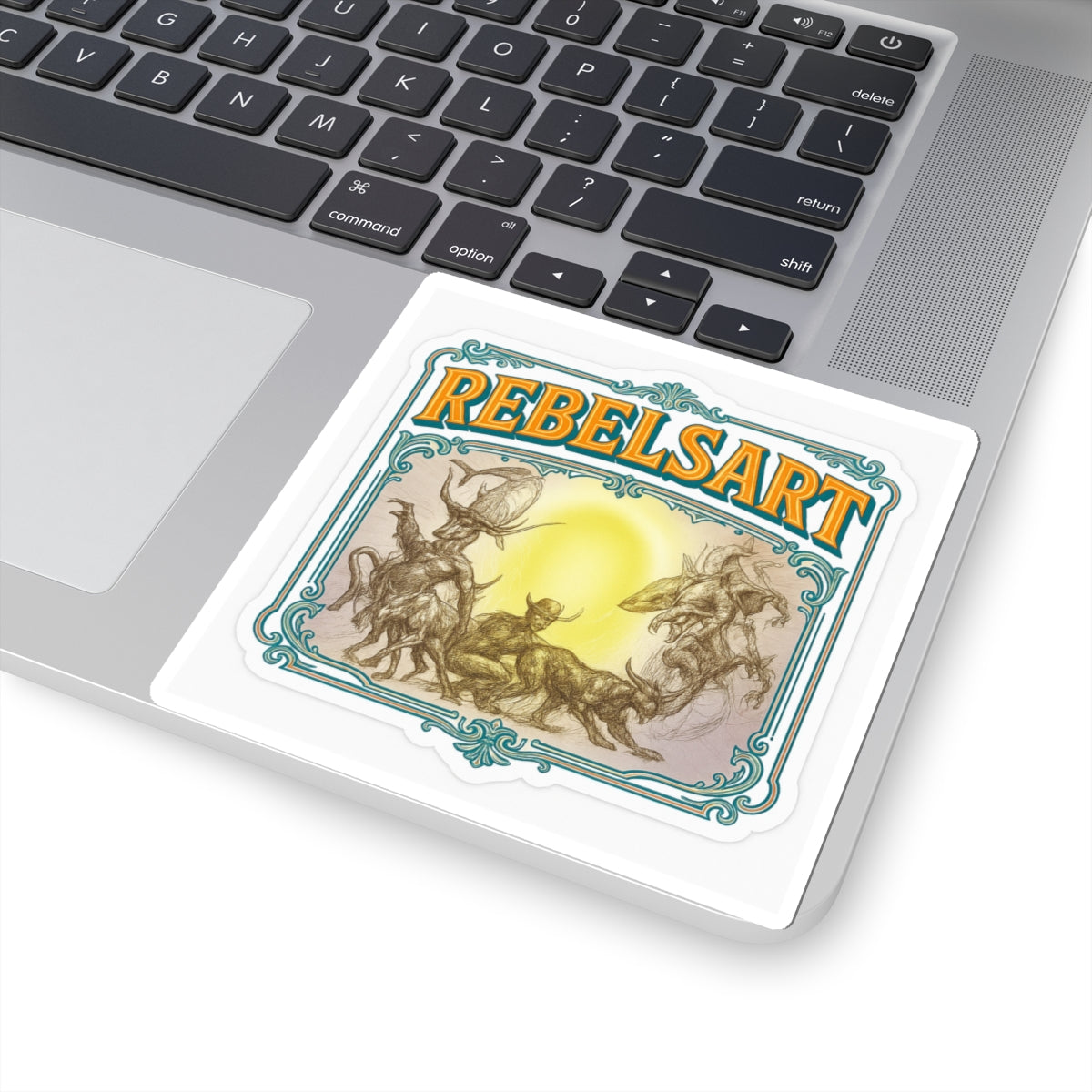RebelsArt Mystical Kiss-Cut Stickers - Premium Art Decals for Creative Rebels