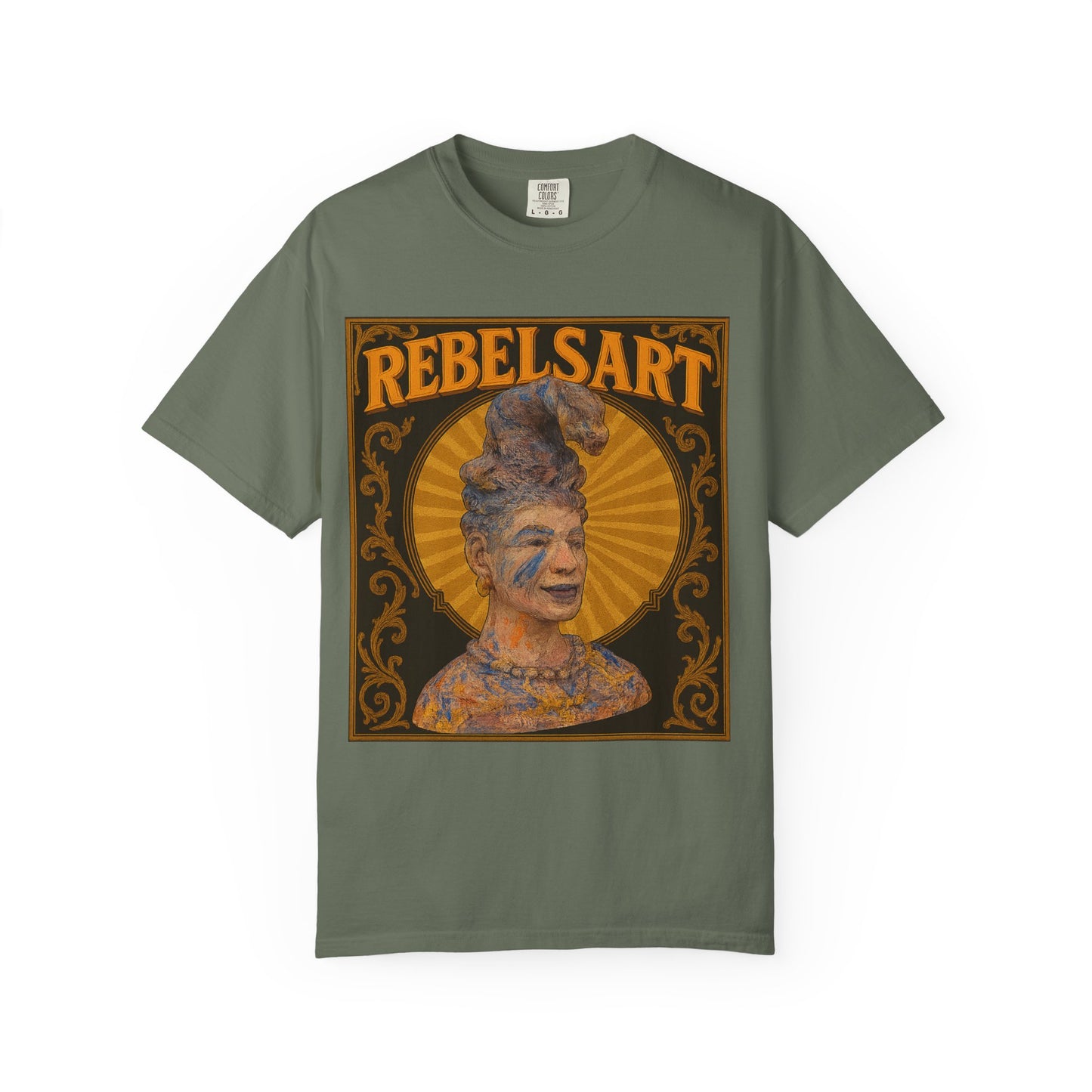 Rebel Art Unisex T-Shirt | Unique Graphic Tee for Creatives | Stylish Streetwear | Great for Gifts, Events, Festivals, and Everyday Wear