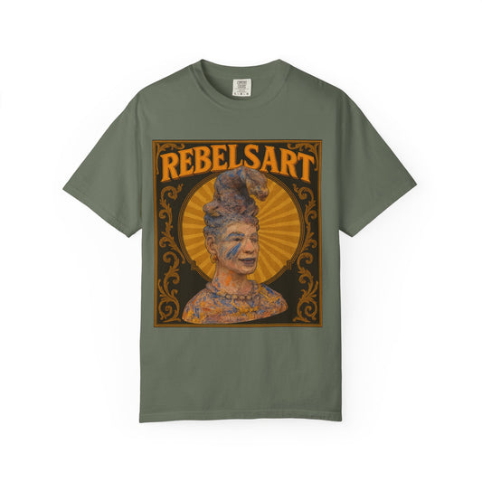 Rebel Art Unisex T-Shirt | Unique Graphic Tee for Creatives | Stylish Streetwear | Great for Gifts, Events, Festivals, and Everyday Wear