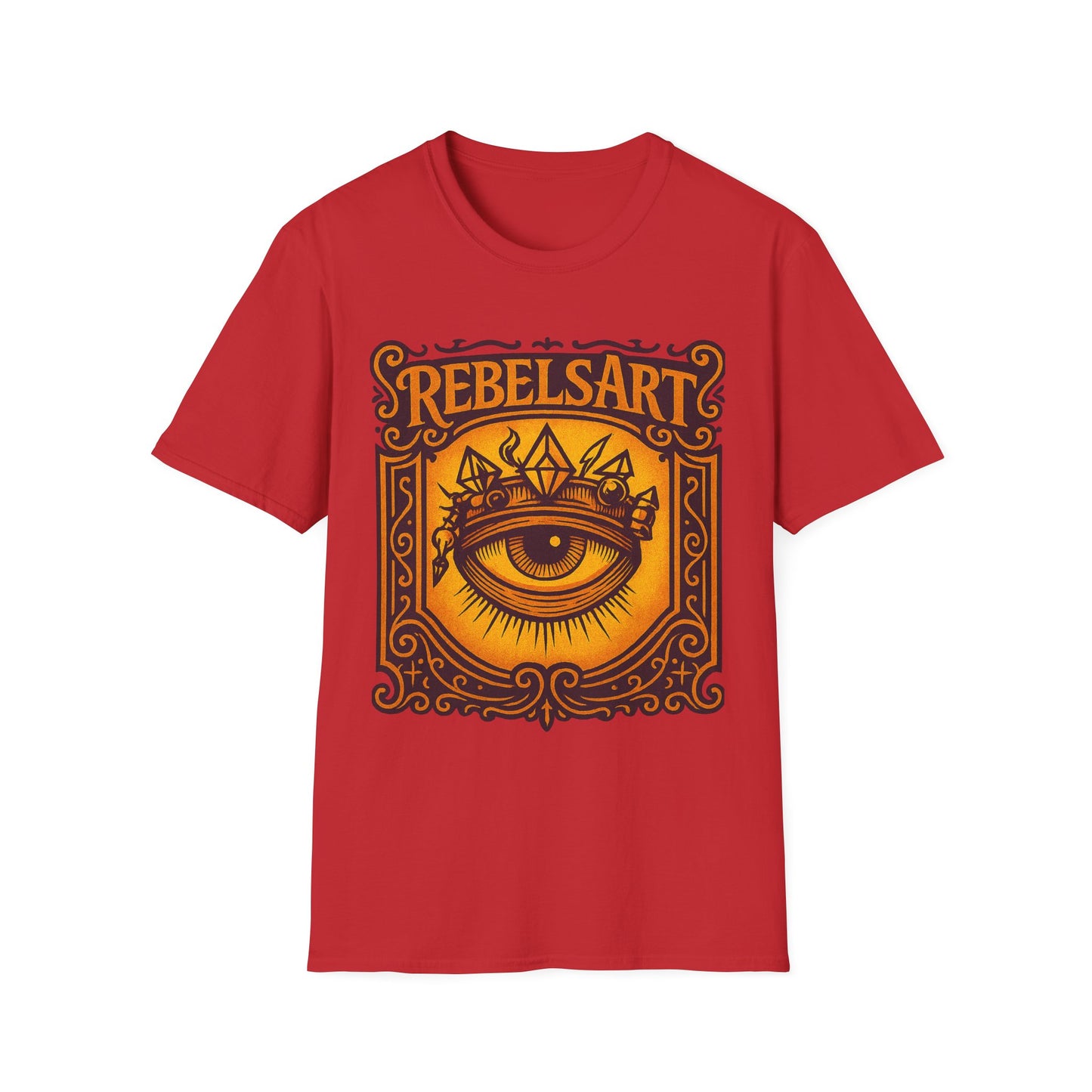 Rebels Art Unisex Softstyle T-Shirt, Boho Eye Design Tee, Unique Gift for Art Lovers, Casual Wear, Music Festival Shirt, Vintage Style [...]