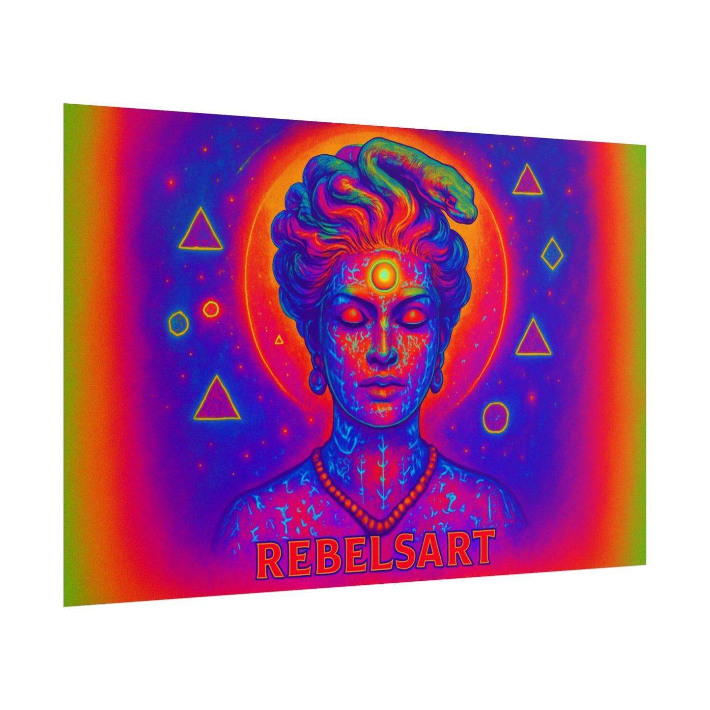 Psychedelic Rebellion - Colorful Art Print