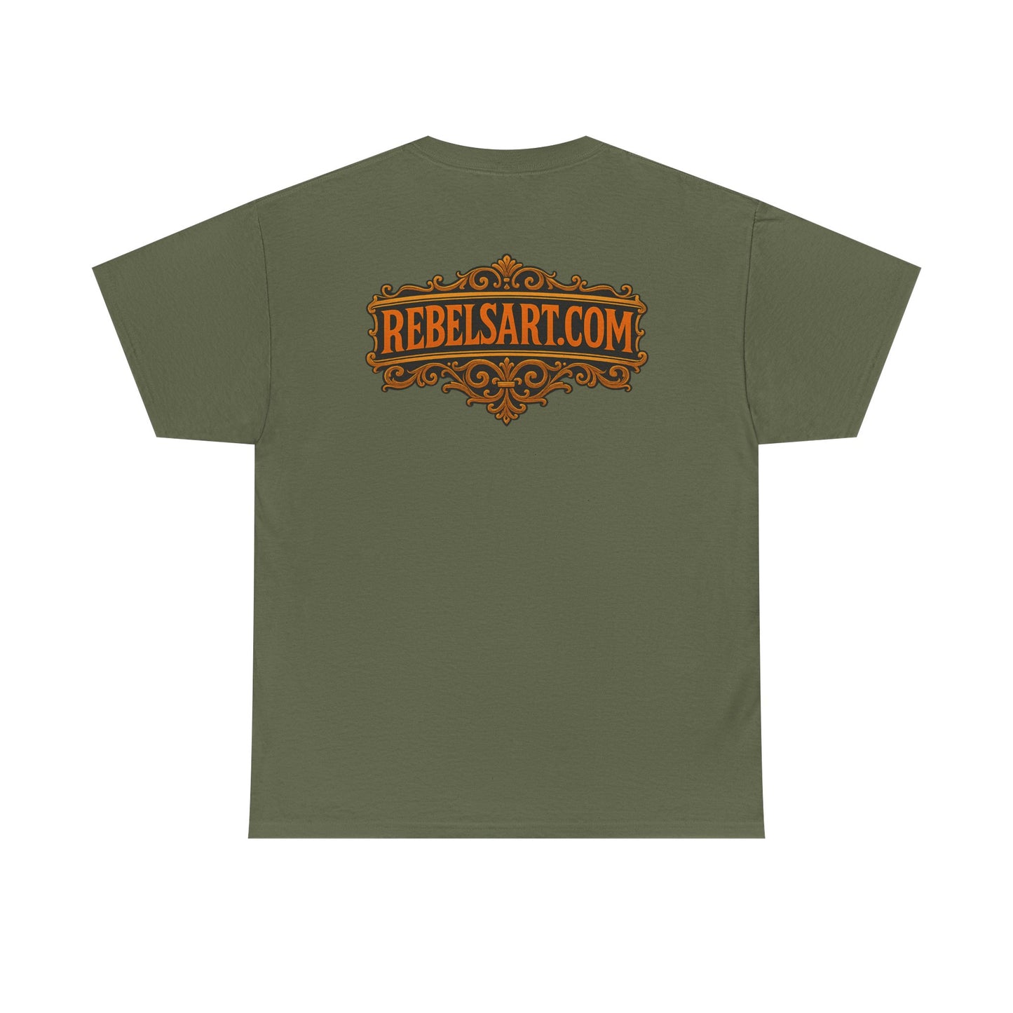 Rebels Art Unisex Heavy Cotton Tee - Vintage Graphic Shirt for Creative Souls, Casual Wear, Gifts, Festivals, Art Lovers