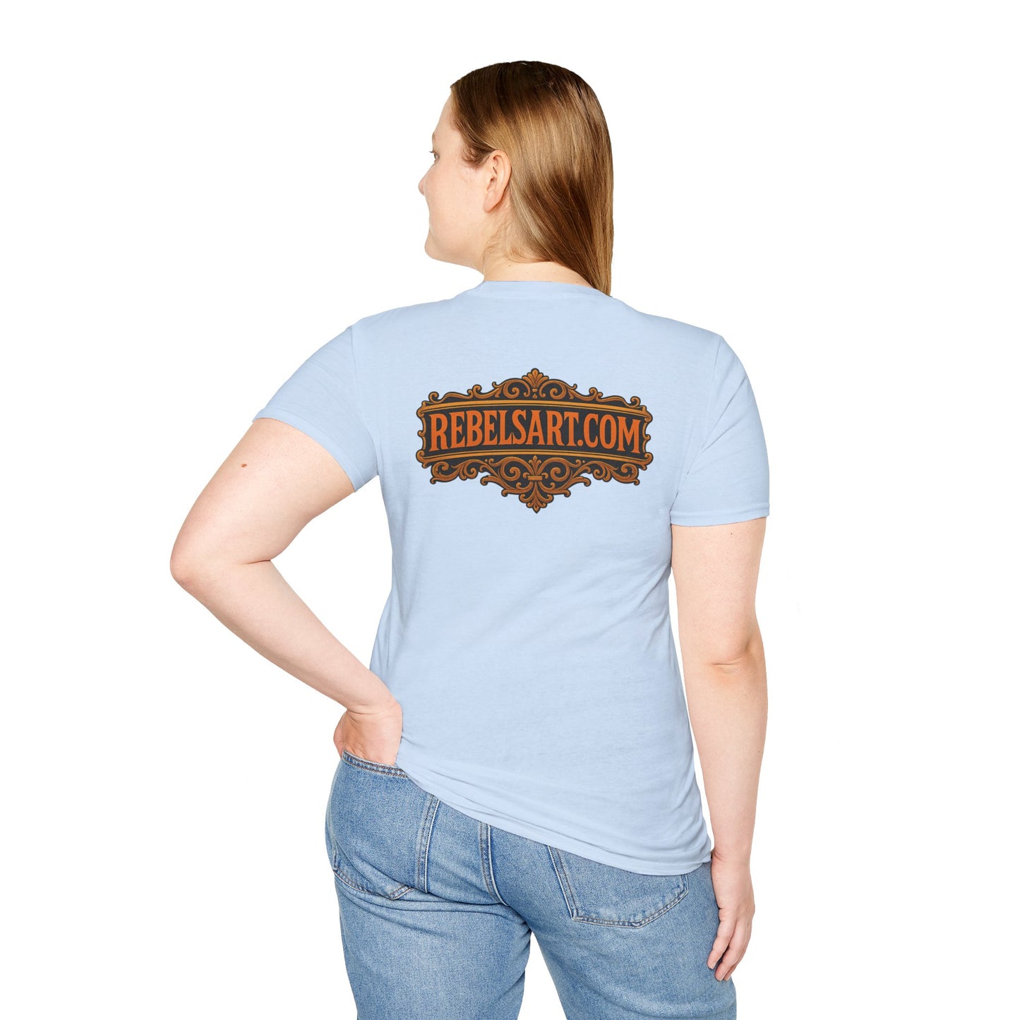 Rebels Art Unisex T-Shirt, Vintage Graphic Tee, Bohemian Style Shirt, Eco-Friendly Clothing, Perfect Gift for Art Lovers
