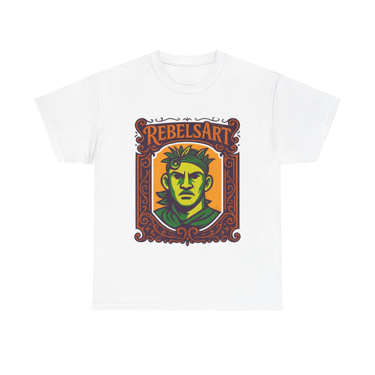 Rebels Art Unisex Heavy Cotton Tee - Vintage Graphic Shirt for Creative Souls, Casual Wear, Gifts, Festivals, Art Lovers